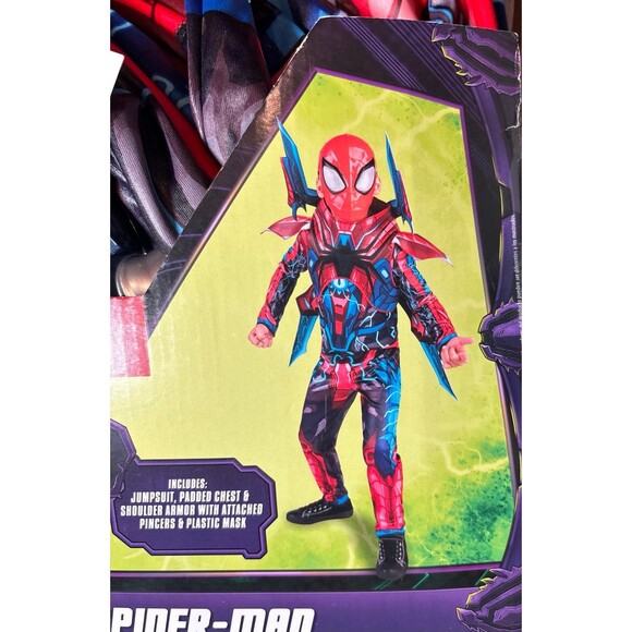 Marvel Spider-Man "Monster Hunters" Kids Costume Size, M (8), NEW! - Picture 2 of 6
